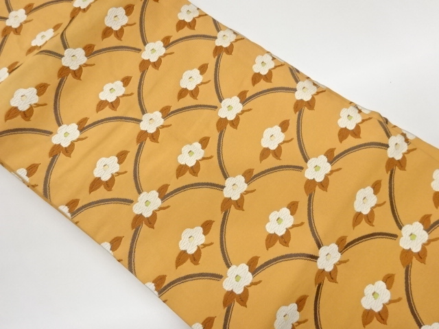 JAPANESE NAGOYA OBI / WOVEN SEIGAIHA